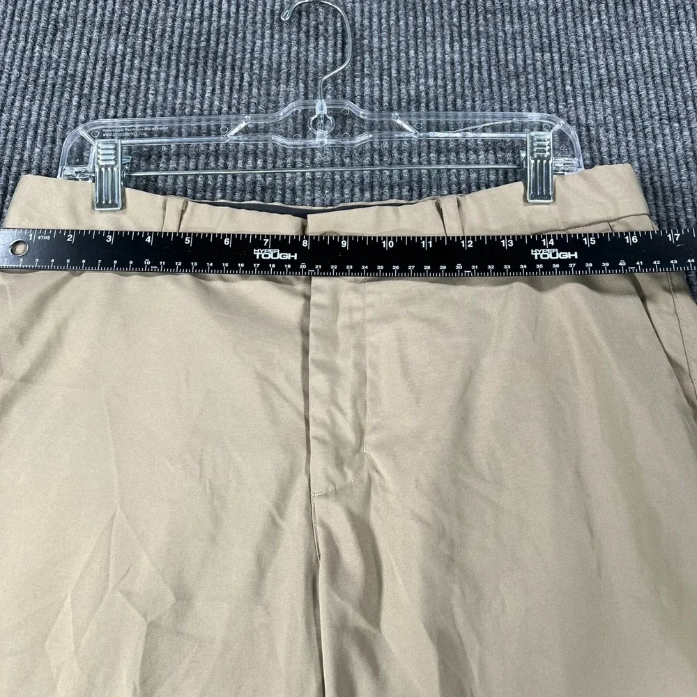 Nike Mens Shorts Size 32 Khaki Chino Golf Dri-Fit Lightweight Outdoor Casual